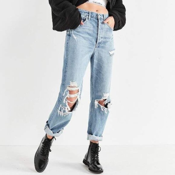Agolde Denim - Agolde 90s Loose Fit jeans Fall Out H6